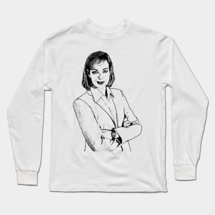 CJ Cregg Outline Long Sleeve T-Shirt